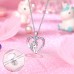 UNGENT THEM Unicorn Necklace for Little Girls Princess Crown CZ Heart You Are Magical Pendant Necklaces Girls Jewelry Birthday Christmas Unicorn Gifts for Girls Daughter Granddaughter Niece…