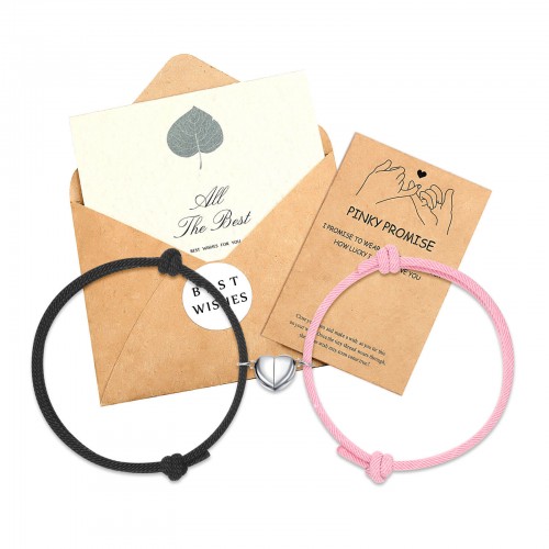 Couples Magnetic Bracelets / Magnetic Heart / Gift / Friendship Bracelets / Boyfriend / Girlfriend