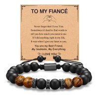 UNGENT THEM Fiance Gifts for Him Future Husband Men Christmas Birthday Wedding Anniversary Engagement I Love You Gifts for Him Boyfriend Soulmate Valentine's Day Gift, Groom Gifts from Bride for Wedding…