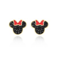 UNGENT THEM Mouse Earrings for Little Girls Women Hypoallergenic Silver Cubic Zirconia Crystal Cute Princess Stud Earrings Jewelry Gifts for Women Little Teen Girls Daughter Granddaughter Birthday…